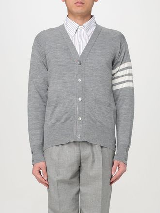 Thom Browne Cardigan a v basic 4-bar Thom Browne in lana