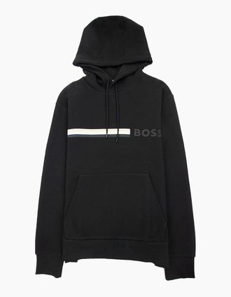 HUGO BOSS Mens Hugo Boss Seeger 88 Hoody Black 001 - Size: 44