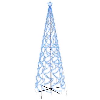 vidaXL Vidaxl - Rbol De Navidad C&oacute;nico 1400 Led Azul 160x500 Cm