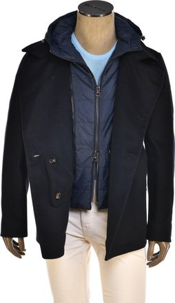 Kiton Kired Double-Breasted Overcoat W/ Detachable Lining