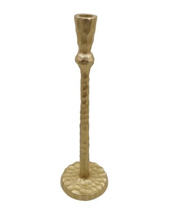 Sagebrook Home 15In Hammered Taper Candleholder
