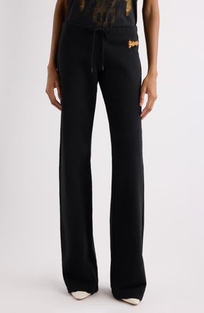 Balenciaga Sacr&eacute; Coeur Low Rise Sweatpants in 1000 Black at Nordstrom, Size Medium