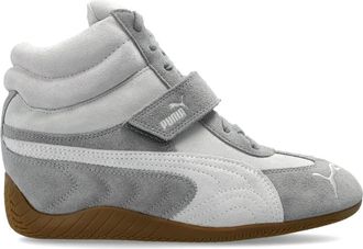 Puma Puma, Fitness, Dames, Grijs, 39 1/2 EU, Leer, Speedcat Wedge Wns
