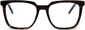 Saint Laurent Eyewear Occhiali squadrati - Marrone