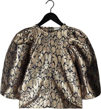 By-Bar Amsterdam Overhemden, Dames, Veelkleurig, M, Dames Blouses Zasu Festive Blouse