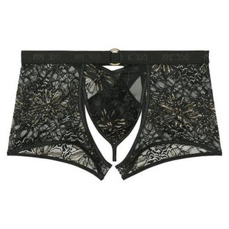 HOM WOH Pure Seduction Boxer String in Black at Nordstrom, Size Xx-Large
