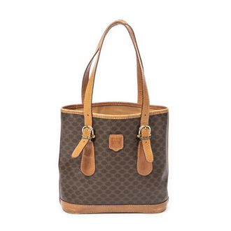 Celine Pre-owned Womens Shopping Tote Shoulder Bag - Brown - One Size