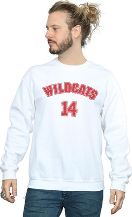 Disney Heren High School Musical The Musical Wildcats 14 Sweatshirt (Wit)