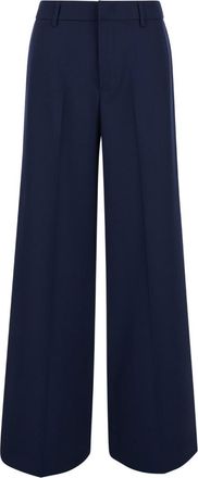 Pantaloni Torino Blue Regular Flat Front Pants