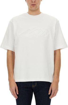 Dsquared2 White Logo Crew Neck T-Shirt