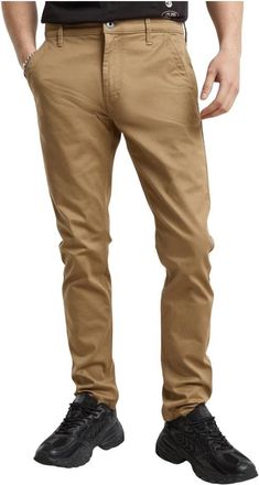 G-Star Sportieve Broek voor Alle Seizoenen - Heren - Chinos - Beige - W33 - Broeken