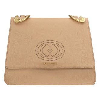 La Carrie Dames, Tassen, Beige, Maat: ONE Size Leer