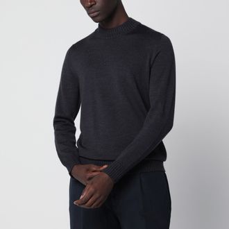 Drumohr Charcoal wool sweater