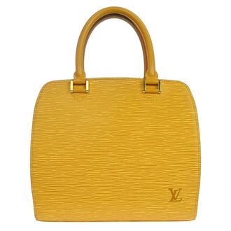 Louis Vuitton Pont Neuf Epi Leather Yellow Leather Handbag (Pre-Owned)