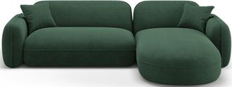 CXL by Christian Lacroix 4-Sitzer Designer Ecksofa 275 Lucien mit Eckteil rechts - Samtbezug Bubble