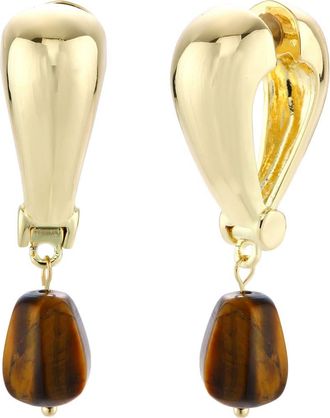 Petit Moments Earthen Drop Earrings in Gold/brown at Nordstrom