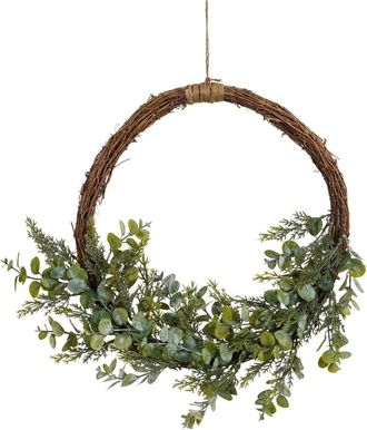 house of seasons Corona decorativa verde h7xb45xl45cm