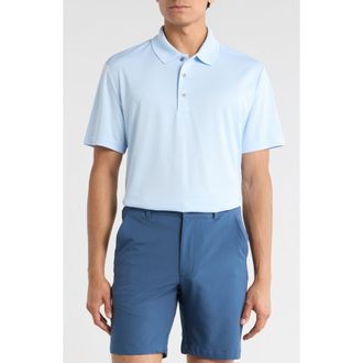 PGA TOUR Short Sleeve Solid Golf Polo in Frosted Window at Nordstrom Rack, Size X-Large