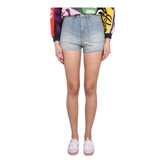 Kenzo Denim Shorts, female, Blue, Size: W28 Stone Bleach Dirty Denim Short