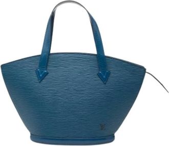 Louis Vuitton Pre-owned Handbags, female, Blue, Size: ONE SIZE Pre-owned The Saint Jacques