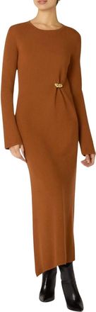 Cleobella Hjarta Midi Dress In Clay