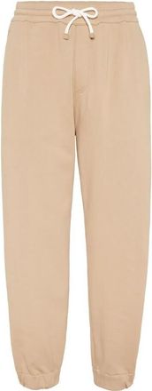 Brunello Cucinelli Crete Tailored Jogger Trousers, Size X-Large