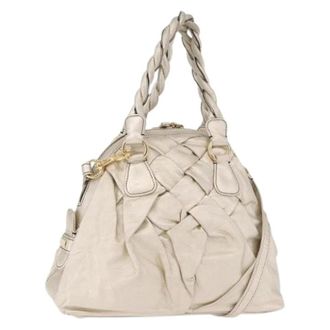 Valentino Pre-owned Vintage Hand Bag - - Pre-owned - Donna - Beige - ONE SIZE
