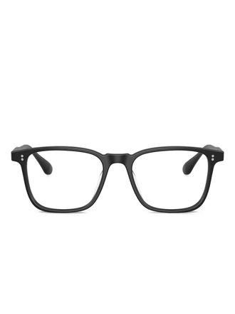 Oliver Peoples Tillen glasses - unisex - Acetate - 53 - Black