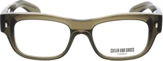 Cutler and Gross Accessoires, unisex, Groen, ONE Size, Optisch Montuur