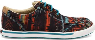 Twisted X Boots Womens Hooey Lace Loper Shoes In Multi Aztec