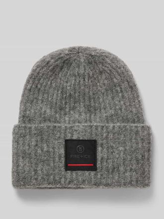 Bogner Beanie aus Woll-Alpaka-Mix Modell TUANA in Mittelgrau, Gr&ouml;&szlig;e 1