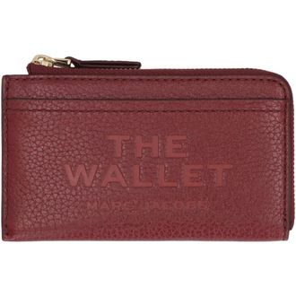 Marc Jacobs Wallets & Cardholders, female, Red, Size: ONE SIZE The Top Zip Multi Wallet Leather