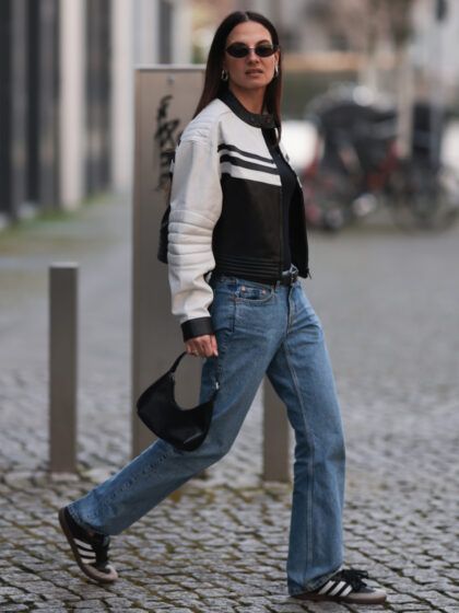 How to style straight leg jeans