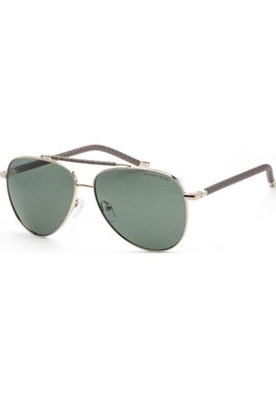Michael Kors Womens MK1146 59 10143H Fashion Sunglasses - Gold - One Size