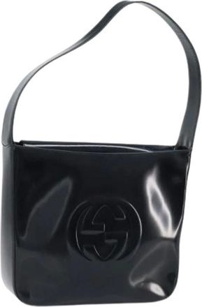 Gucci Pre-owned Shoulder Bags, female, Black, Size: ONE SIZE Pre-owned Vintage Shoulder Bag