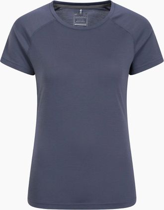 Mountain Warehouse Womens Mountain Warehouse Womens/Ladies Quick Dry T-Shirt - Grey - Size: 14