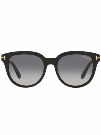 Tom Ford Eyewear oversized-frame sunglasses - women - Acetate - 54 - Black