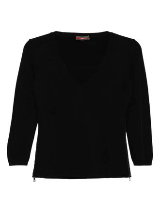 v*v様 【PRADA】V-neck knit sweater Prada Shetland V-neck Sweater in Blue for Men | Lyst