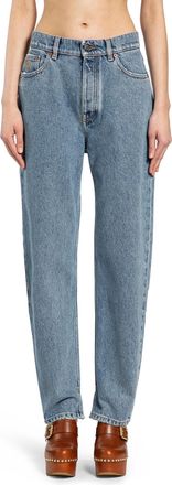Chlo&eacute; High-rise Tapered Jeans