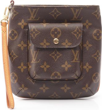 Louis Vuitton Brown Monogram Monogram Pouch (Pre-Owned)