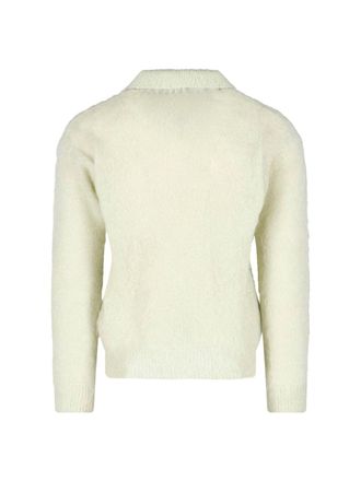 Auralee Mens T-Shirts And Polos Green Mohair