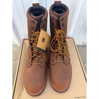 Red Wing Shoes Mens Logger Max Waterproof Steel Toe Insulated Work Boots In Brown