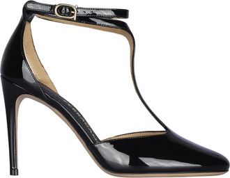 Ferragamo Tildea 95 - Dames - Pumps - Zwart - 40 EU - Leer - Schoenen
