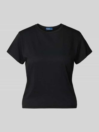 Polo Ralph Lauren T-Shirt mit Logo-Stitching und Rundhalsausschnitt in Black, Gr&ouml;&szlig;e L