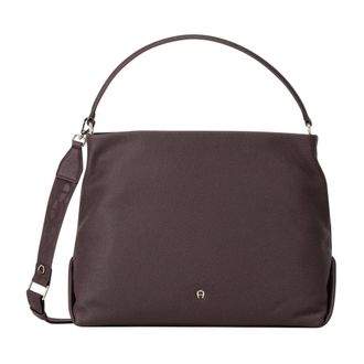 Aigner Handbags - Heren - Handtassen - Bruin - ONE Size - Leer - Tassen