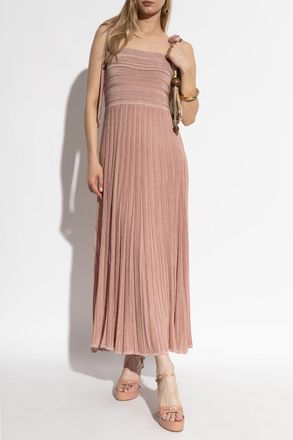Zimmermann Dress With Lurex Thread, Womens, Pink