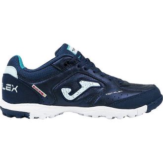 Joma Heren Top Flex Leren Zaalvoetbalschoenen (Marineblauw)