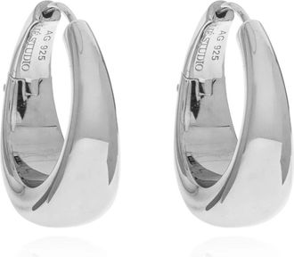 LI&Eacute; STUDIO The Andrea Earrings - Dames - Oorbellen - Grijs - ONE Size - Accessoires