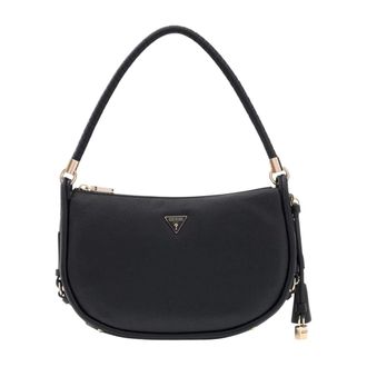 Guess Shoulder Bags, female, Black, Size: ONE SIZE Danya Logo Shoulder Bag