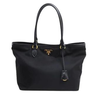 Prada Pre-owned Tote Bags, female, Black, Size: ONE SIZE Pre-owned Vintage Tote Bag
